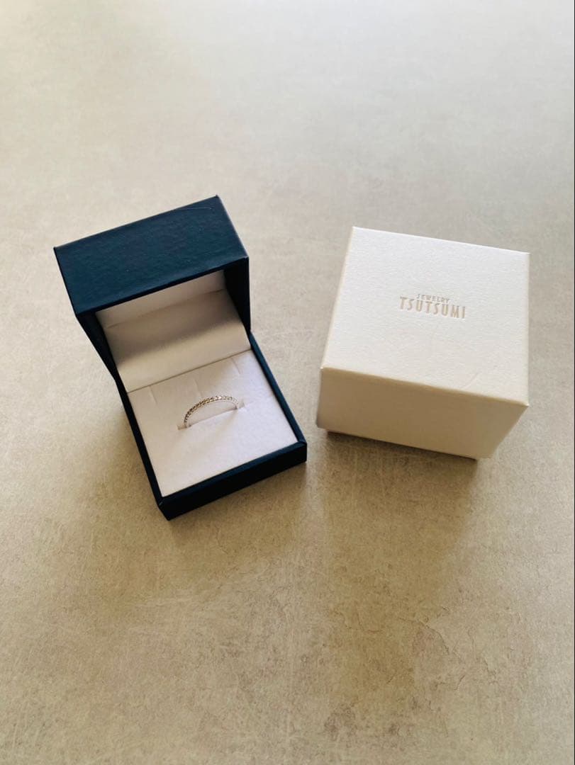 ツツミ tsutsumi プラチナ ダイヤモンド　リング