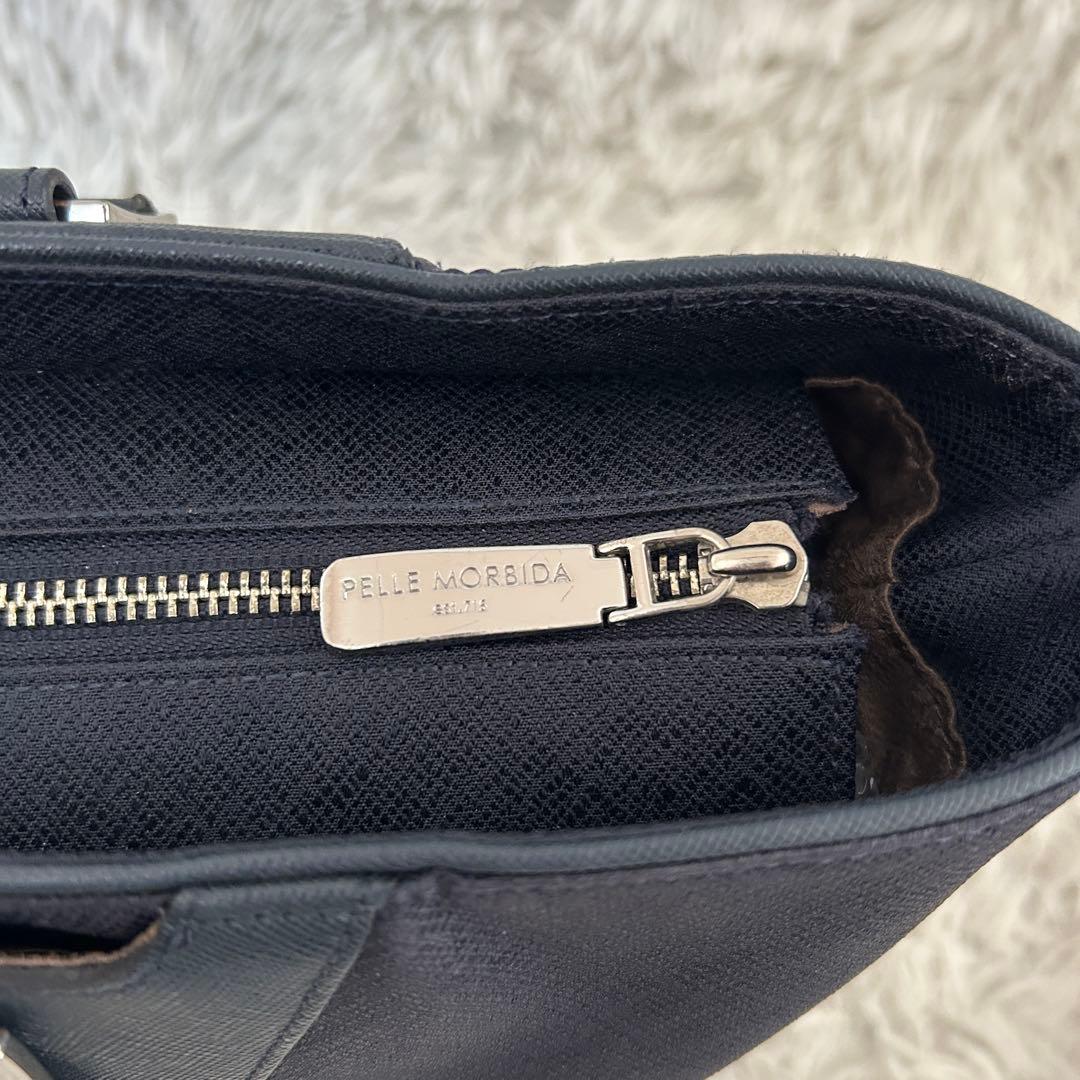 ⭐️美品⭐️ペッレモルビダ キャピターノ 2way ビジネスバッグ トート 紺