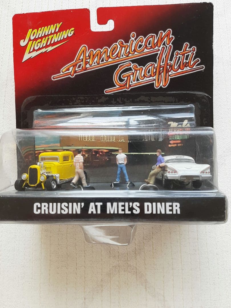 Johnny Lightning アメリカングラフィティー ジオラマ 希少