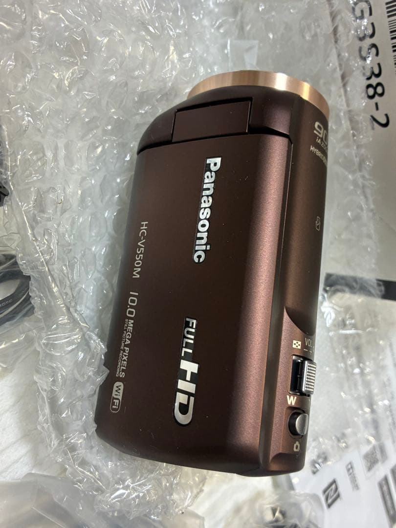 未使用品、Panasonic HC-V550M ビデオカメラ