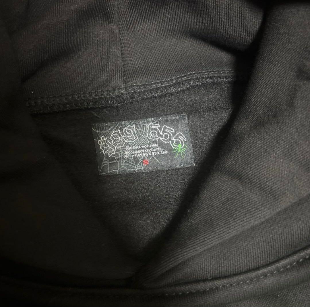 【Sサイズ】Sp5der X 999Club Juice Wrld Hoodie
