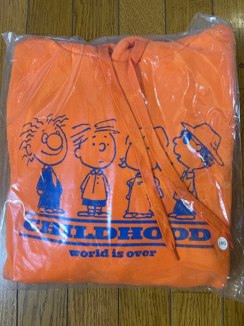 セカオワ パーカー world is over パーカー L オレンジ オマケ付