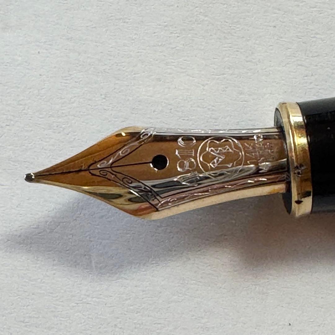 モンブラン万年筆 144マイスターシュッティック14K 585 モンブラン