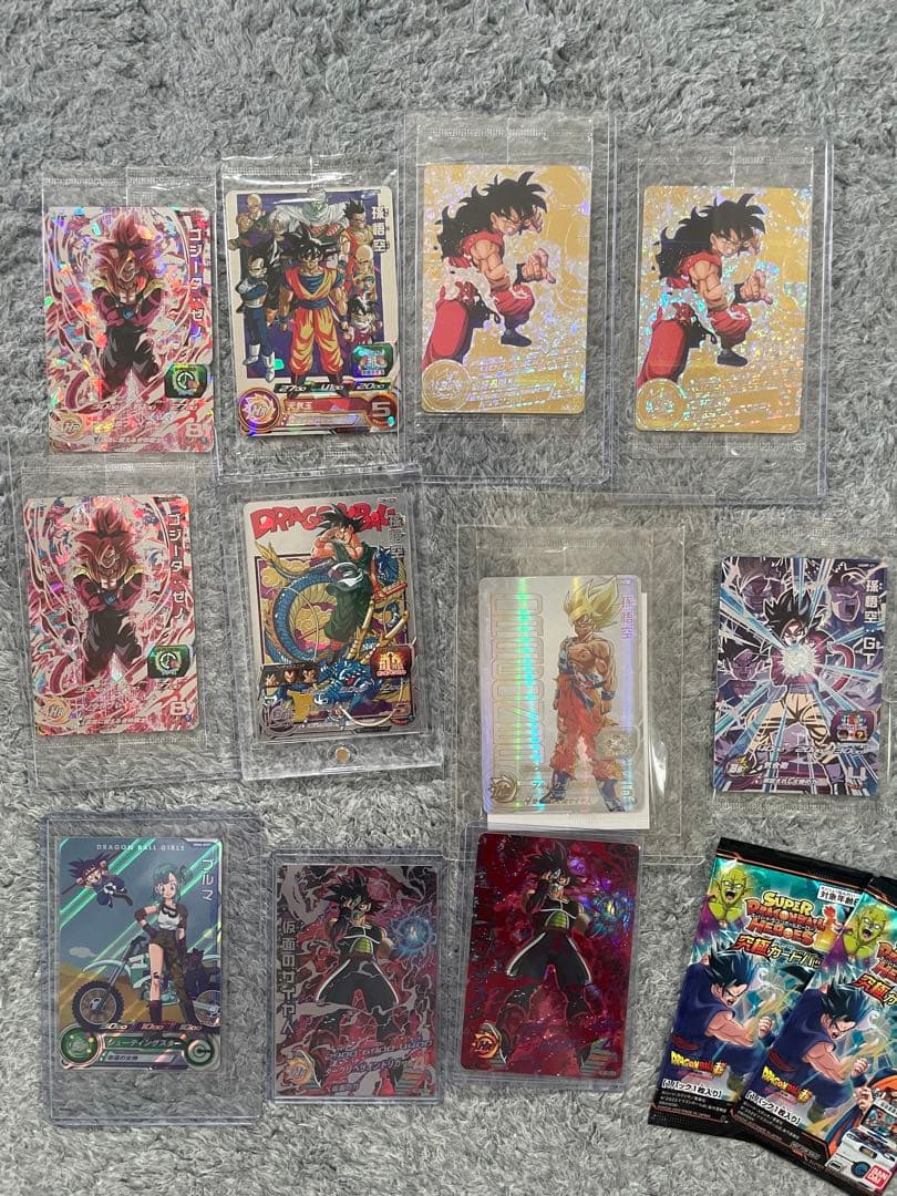 ドラゴンボールヒーローズ 引退品 シリアル悟空 二桁