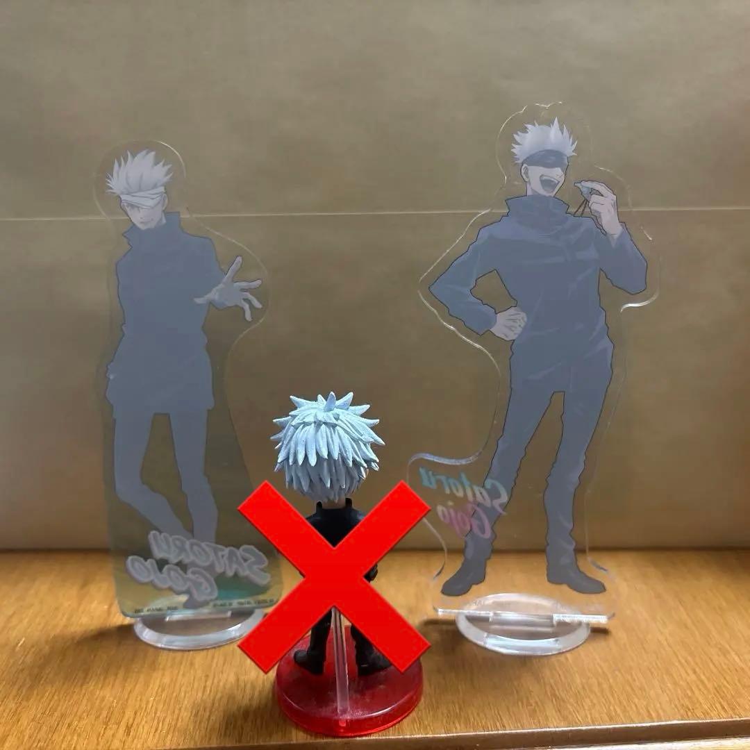 呪術廻戦 呪術廻戦展 五条悟 アクリルスタンドフィギュアセット - メルカリ