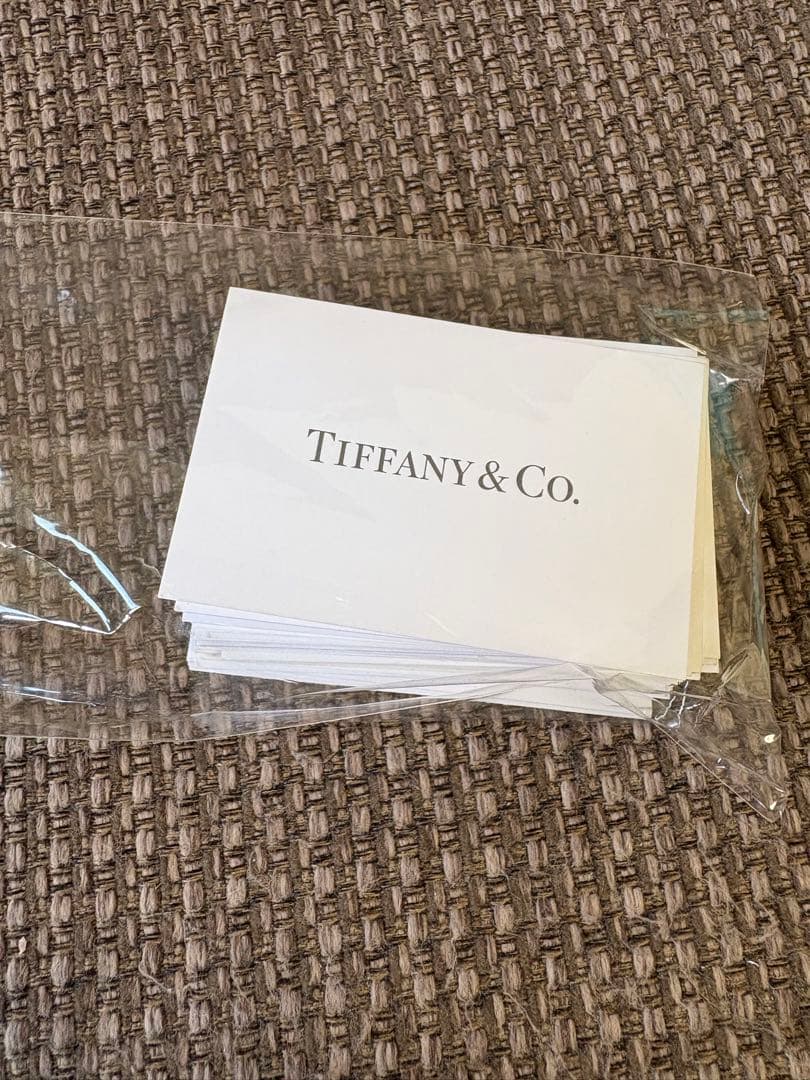 正規品 Tiffanyティファニー 取扱説明書（英語版）40枚セット 正規品