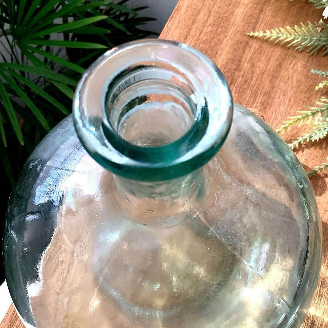 イタリアSVE 社 シードルガラス瓶(フラワーベース・オブジェ