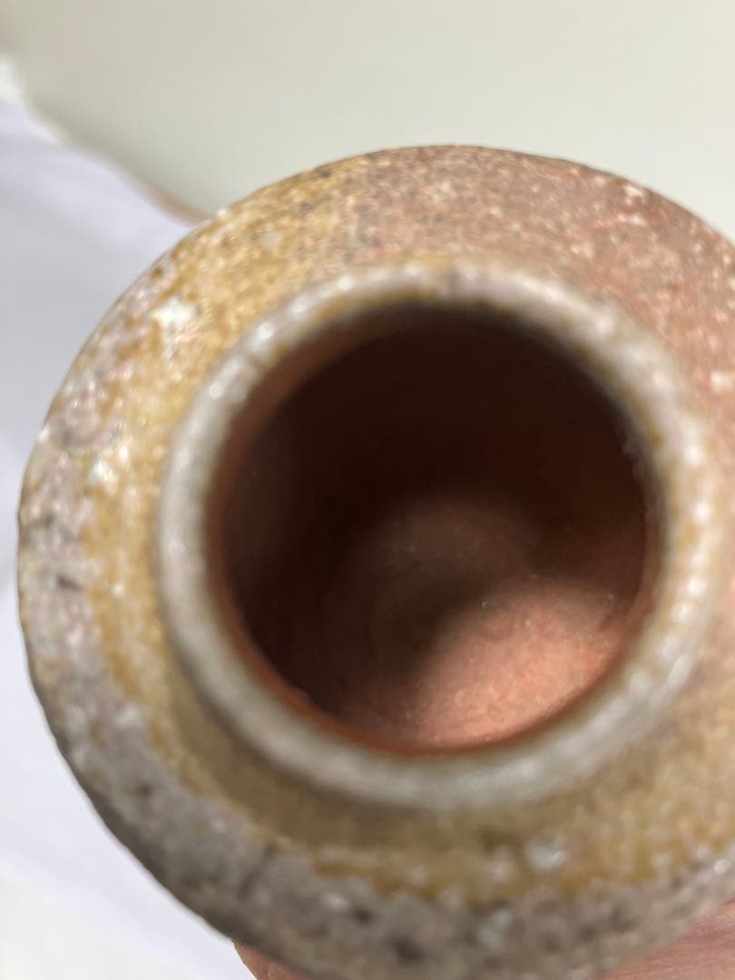 信楽焼 茶入 茶道具 木箱付き 光作