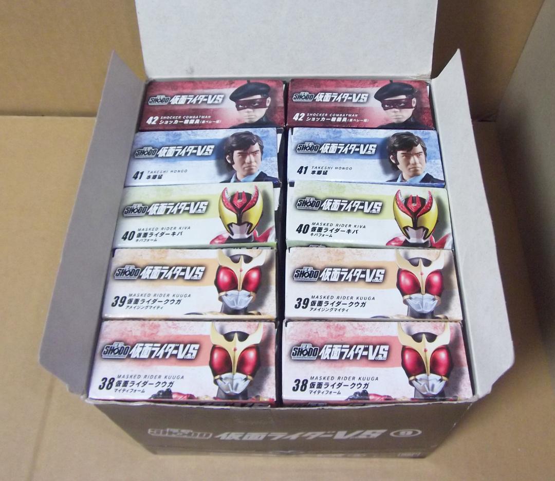 SHODO 仮面ライダーVS 9弾 1BOX クウガ キバ 本郷猛 最終値下げ