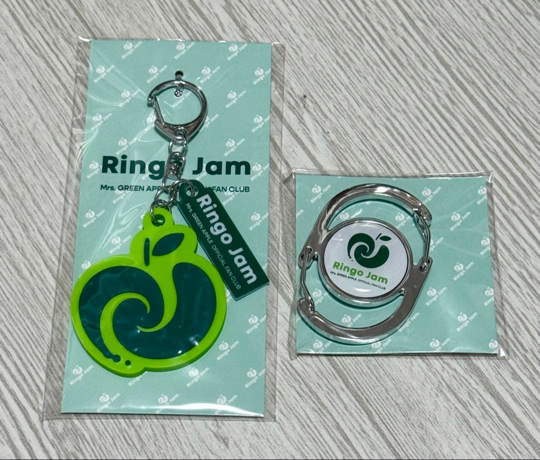 Mrs. GREEN APPLE Ringo Jam キーホルダーカラビナ Mrs.GREENAPPLE