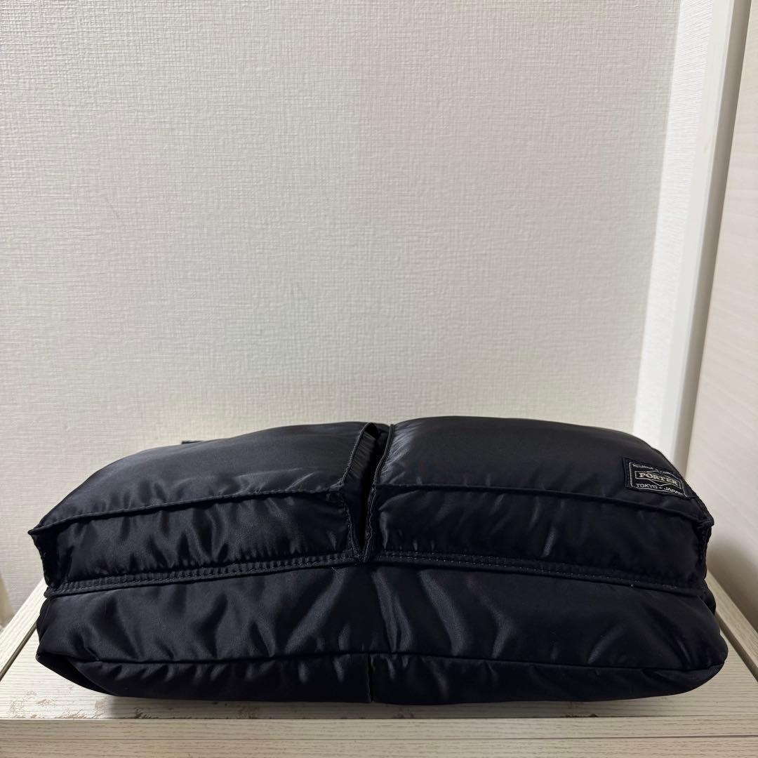 【新品同様】PORTER ポーター タンカー ブリーフケース(S) ブラック