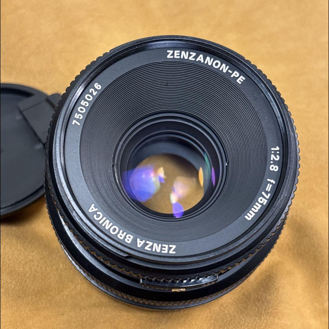 ジャンク ブロニカ BRONICA ETR用 PE 75mm F2.8