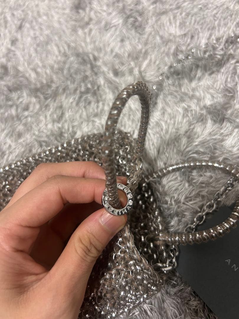 【未使用】ANTEPRIMA アデッソ ミニアトゥーラ/カーキシルバー