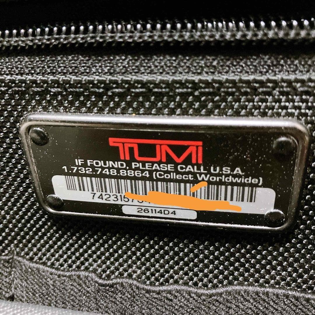 【極美品】 TUMI 2wayビジネスバッグ 26114D4 メンズ ブラック