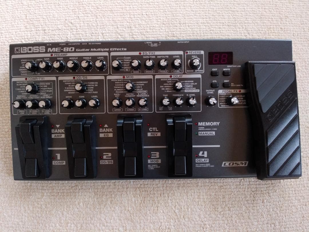 マルチエフェクター BOSS ME-80 Kiyoon1155 BOSS ME-80 マルチ
