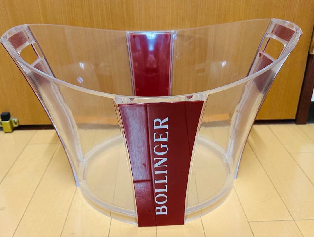 シャンパーニュ・ボランジェ÷アクリル 製シャンパーニュクーラー 8本用