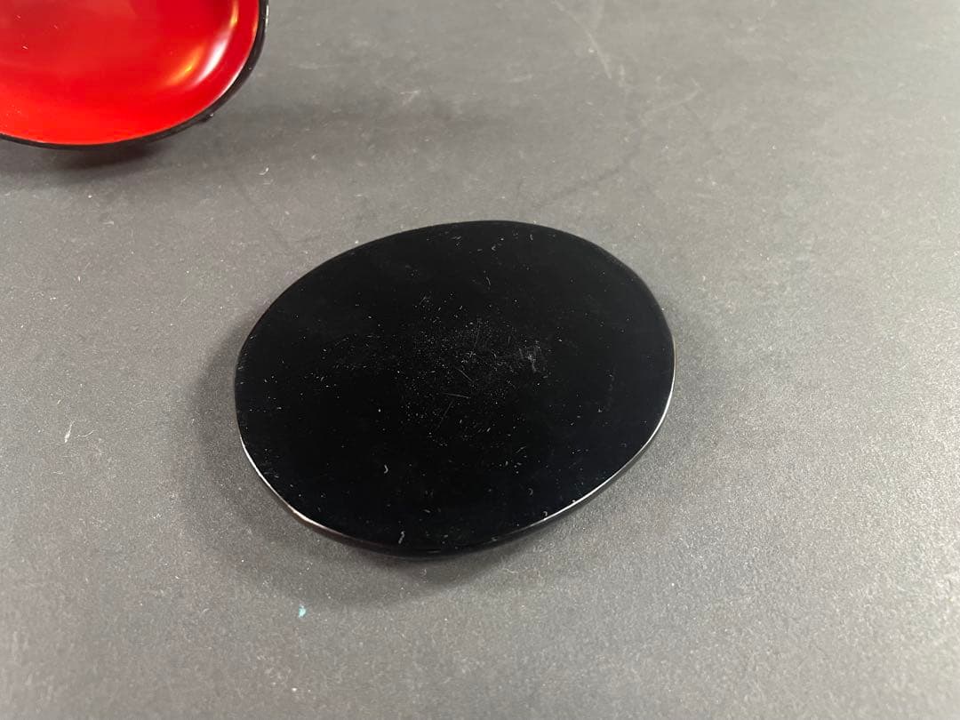 1 祥雲 冠 香合 漆器 二重箱 共箱 乾漆