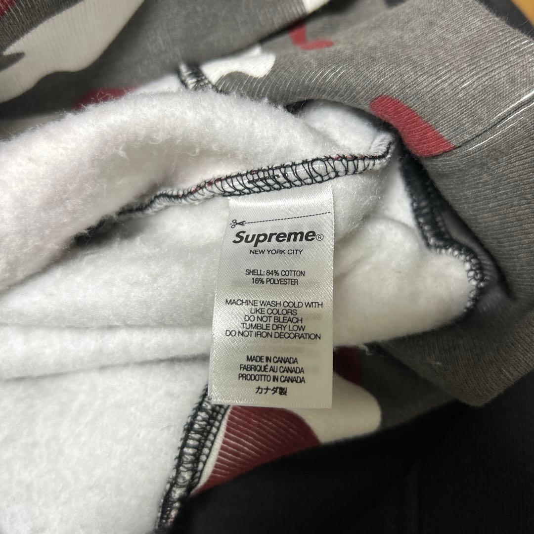 kazu様BE:FIRST sota様着用 supreme カモ柄 短丈パーカー