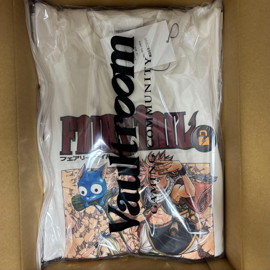 vaultroom x fairytail TEE / OFFWHITE XL