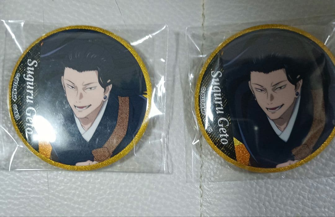 夏油傑 呪術廻戦0 ラメキラ缶バッジ - メルカリ