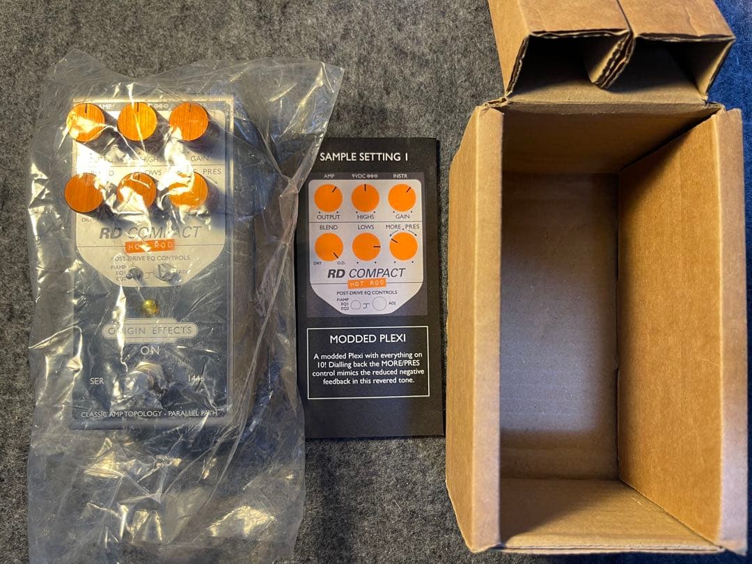 極美品ORIGIN EFFECTS / RD COMPACT HOT ROD