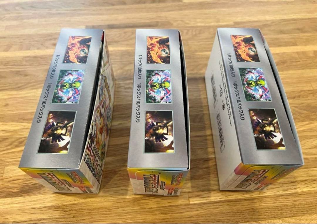 テラスタルフェスex ぺりぺりあり　3BOX★新品未開封