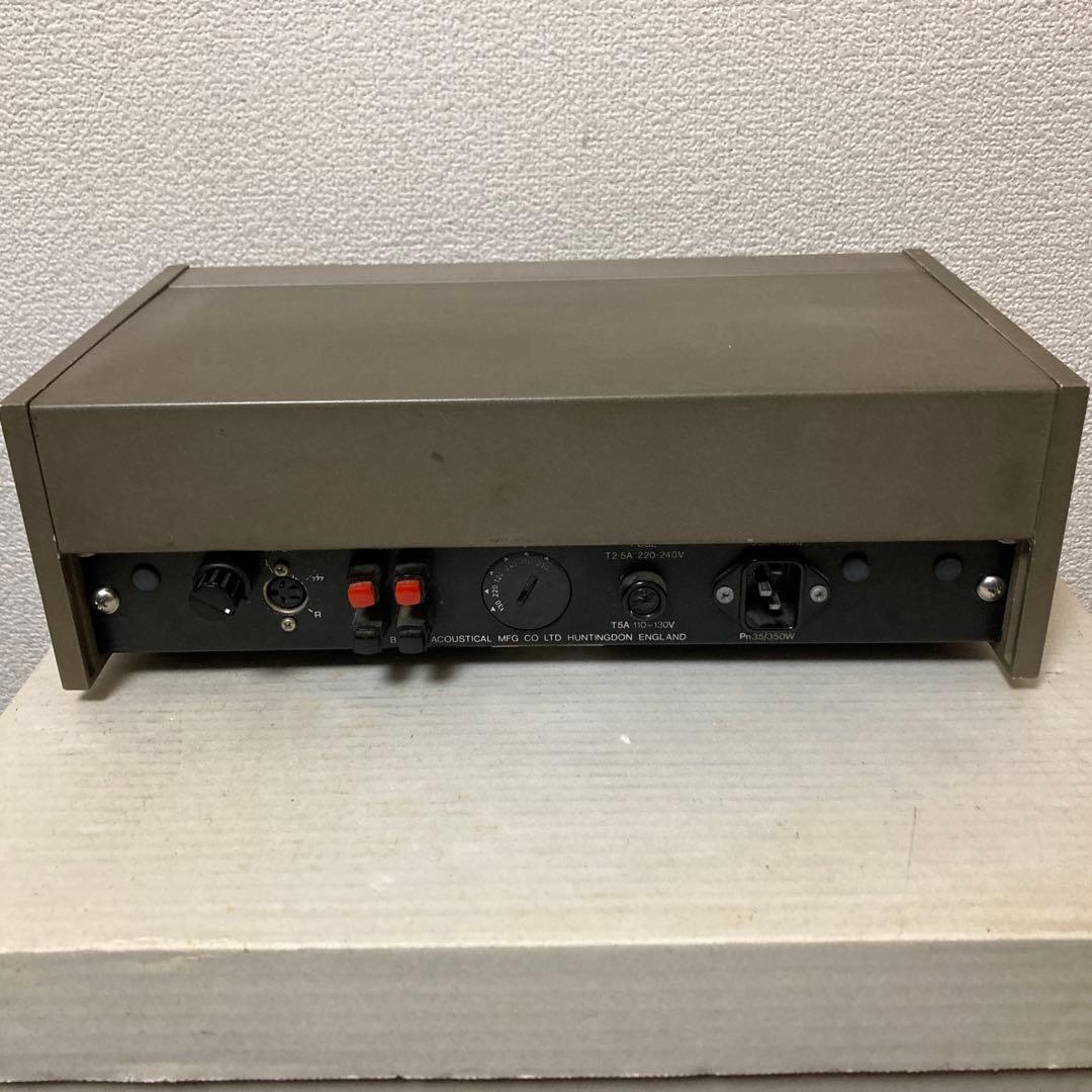 美音メンテナンス済良品QUAD405パワーアンプ動作品