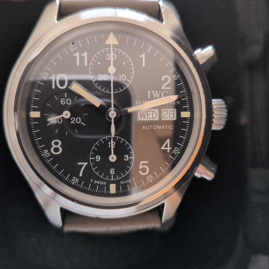 IWC 自動巻き クロノグラフ 腕時計