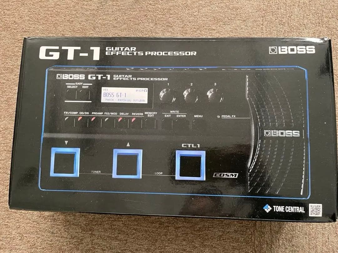 美品！BOSS GT-1 ギターエフェクター BOSS（ボス） BOSS GT-1 ギターマルチエフェクター : マークス