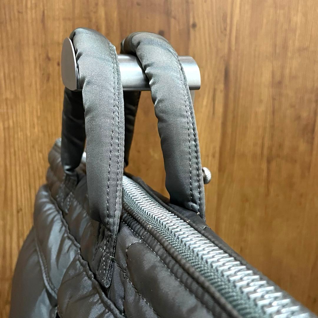 希少✨ PORTER タンカー シルバー グレー ブリーフケース