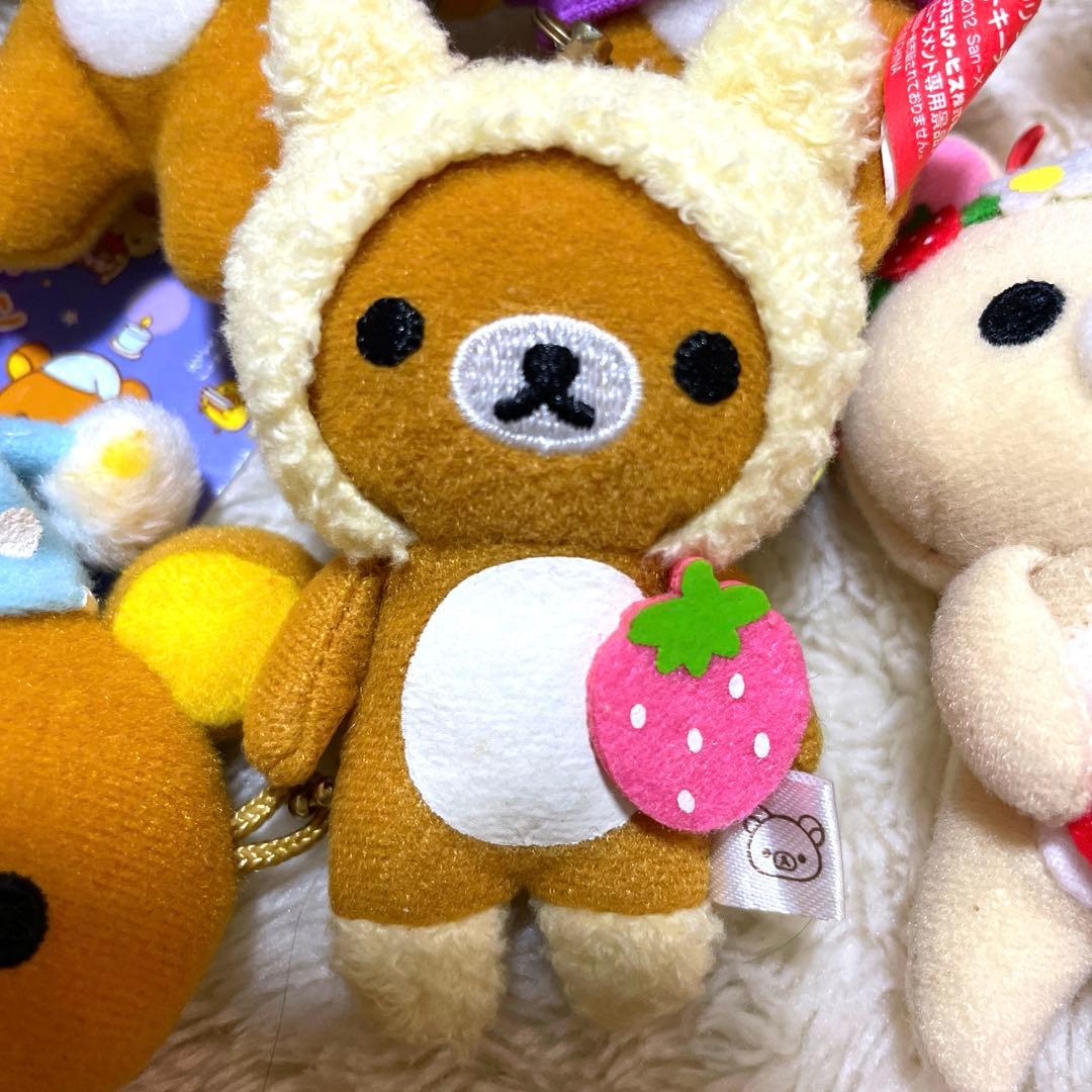 リラックマ コリラックマ キイロイトリ 平成 レア マスコット チェーン 大量