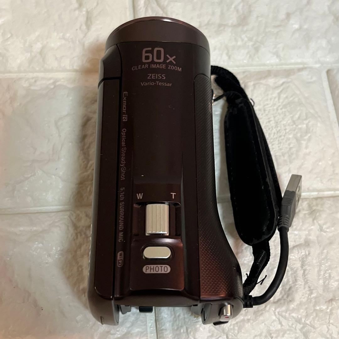 SONY HDR-CX480 HDビデオカメラ ハンディカム ボルドーブラウン