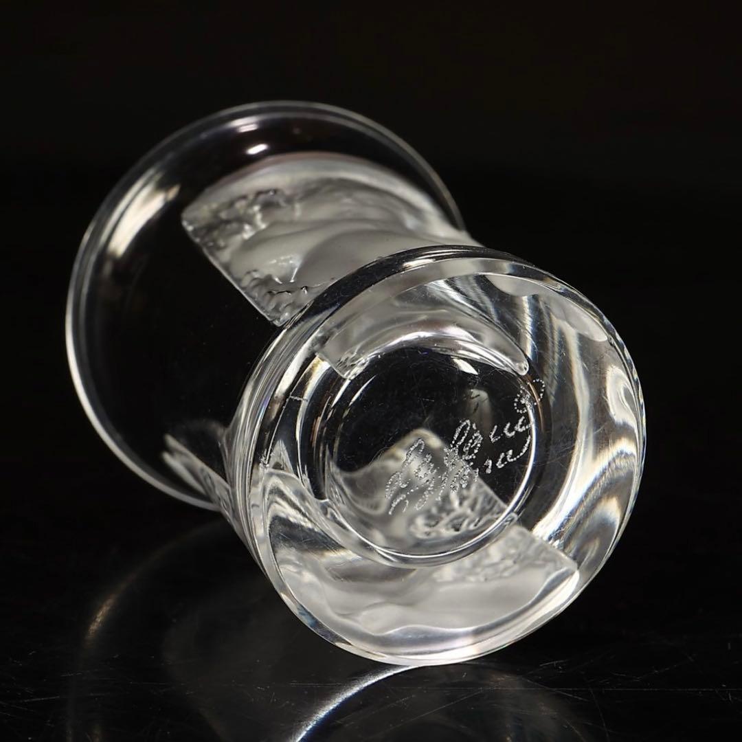 サイン入り 即購入歓迎】ラリック ショットグラス サイン入り 即購入