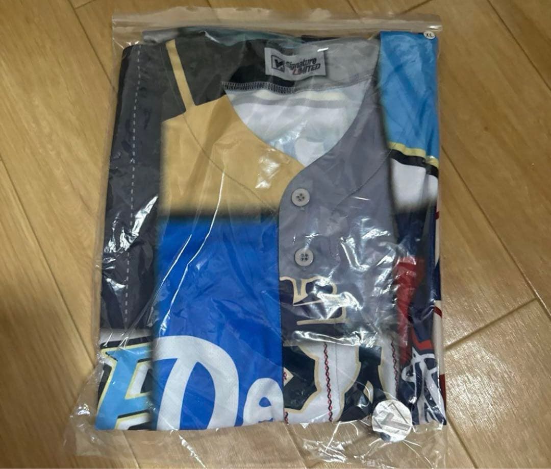 非売品 大谷翔平サインプリント歴代ミックスユニフォームXL エンゼルス