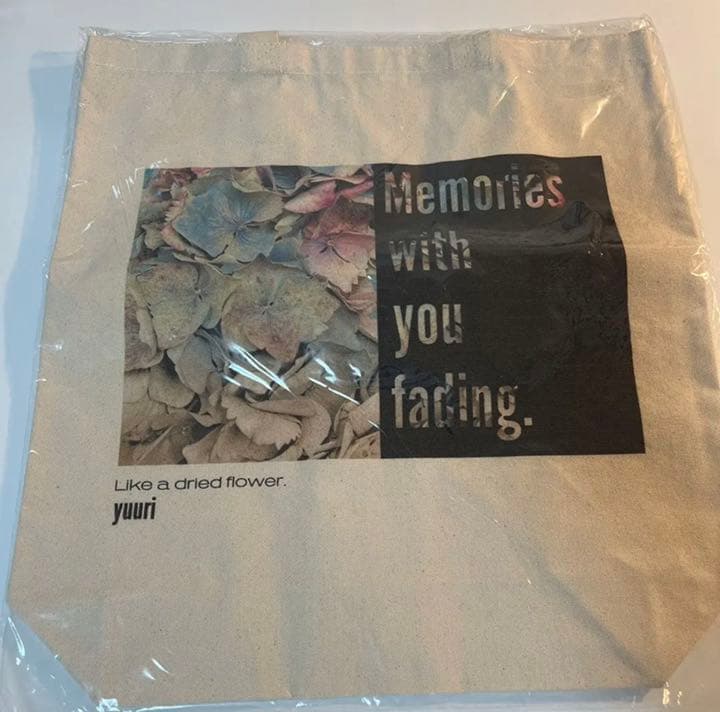 優里 ドライフラワー ファッション トートバッグ