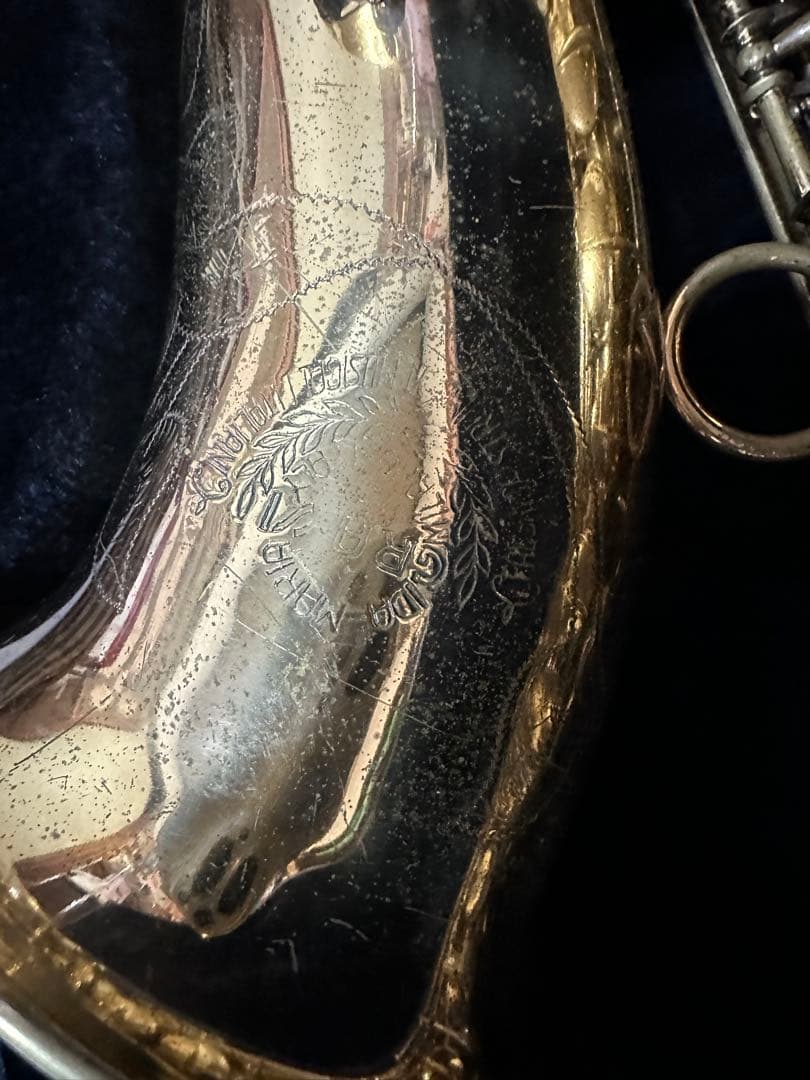 ida Maria テナーサックス　ハードケース　ストラップ　マウスピース付き