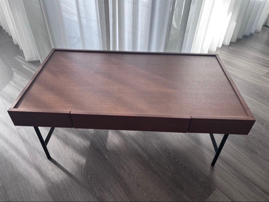 【い】unico HOXTONローテーブル W900 ウォールナット unico HOXTON ローテーブル W900 ウォールナット 北欧 unico HOXTON