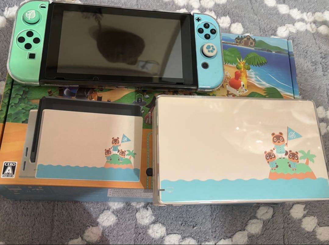 Nintendo Switch どうぶつの森セット 完品 本体ケース付き