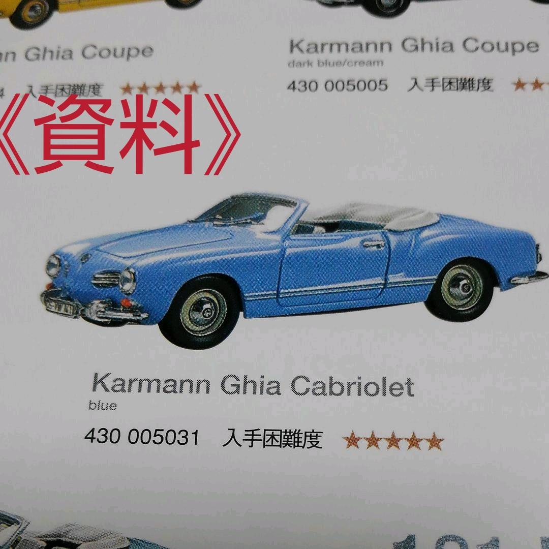 《濃銀箱》MINICHAMPS VW Karmann Ghia
