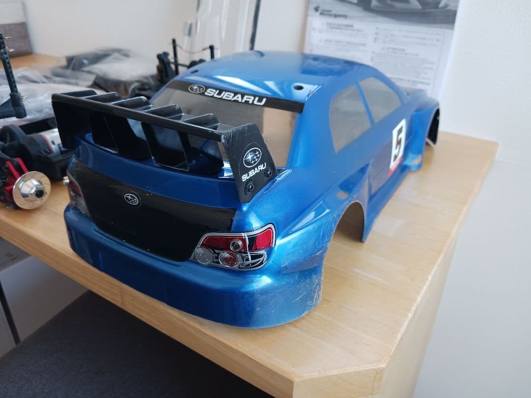 京商フェーザーmk2 ラリー仕様 ビッグボアダンパー他オプション多数 メカレス