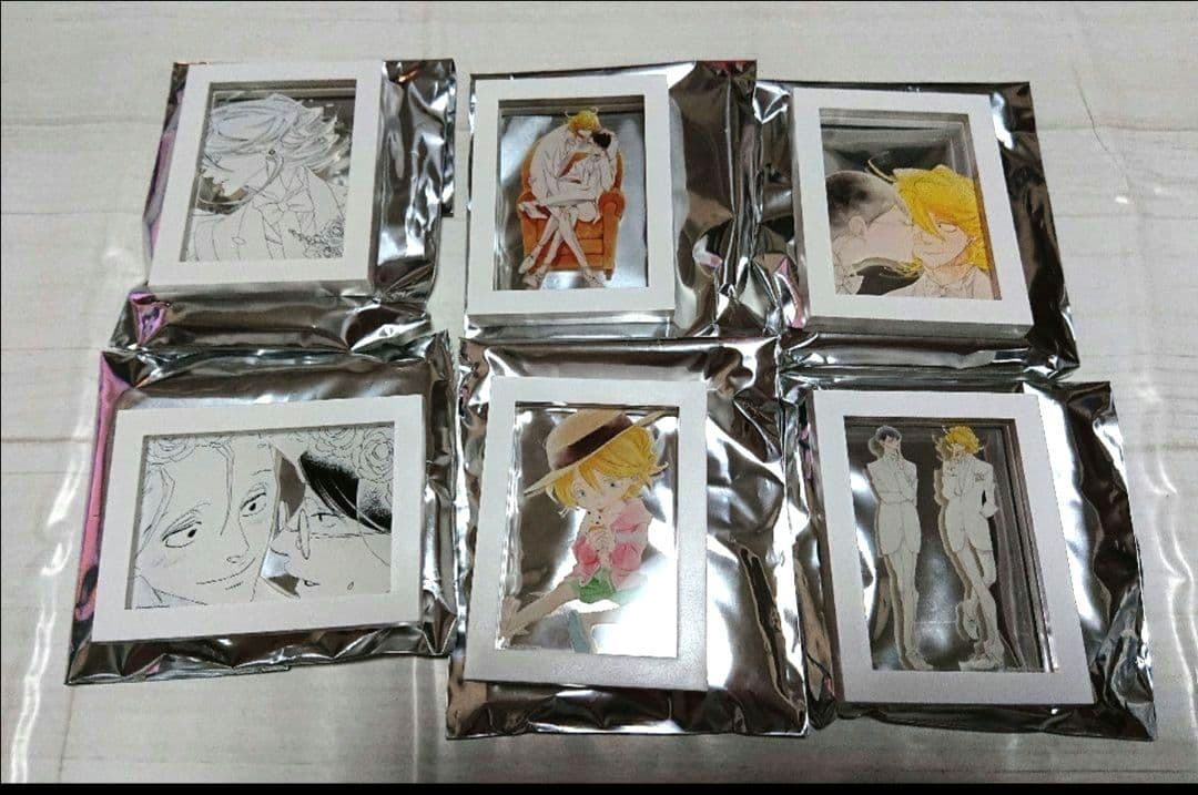 中村明日美子 とらくじ 缶バッジ他とらのあな 特典 B2アクリルボード 他