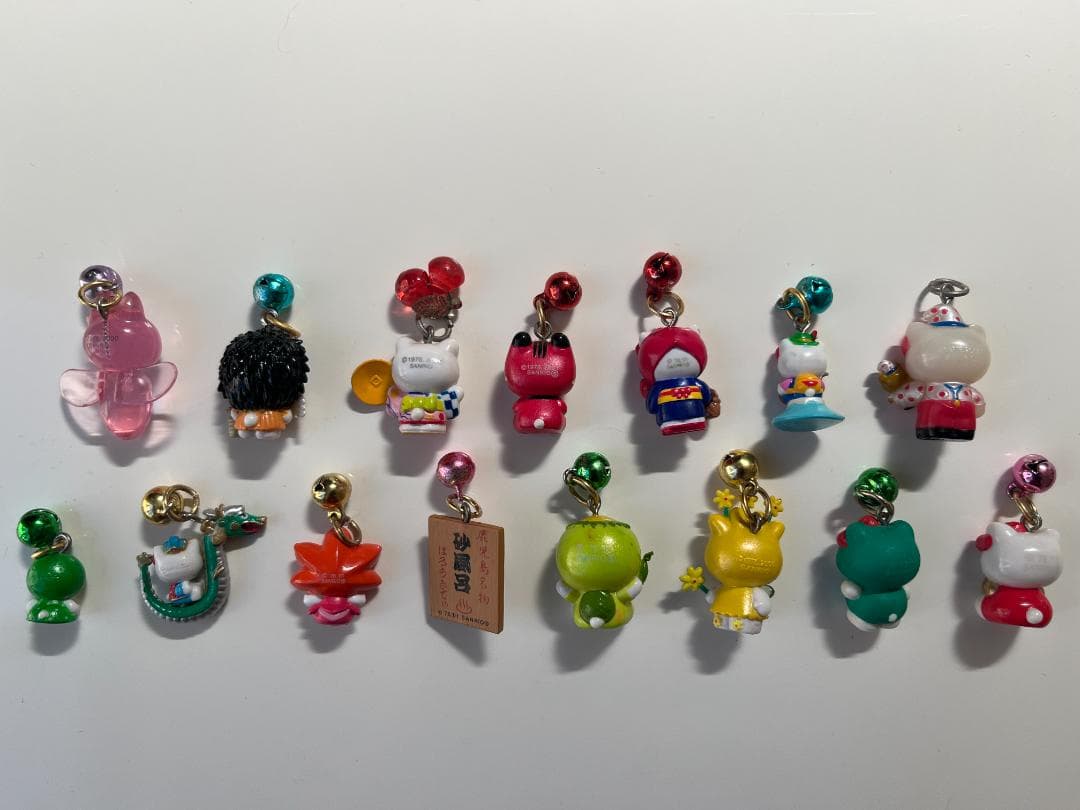 【キティちゃん】根付／キーホルダー♡おまとめ15個セット！