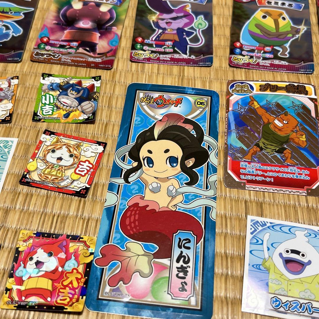 妖怪ウォッチ　妖怪メダル　メダル　シール　カード　62点セット