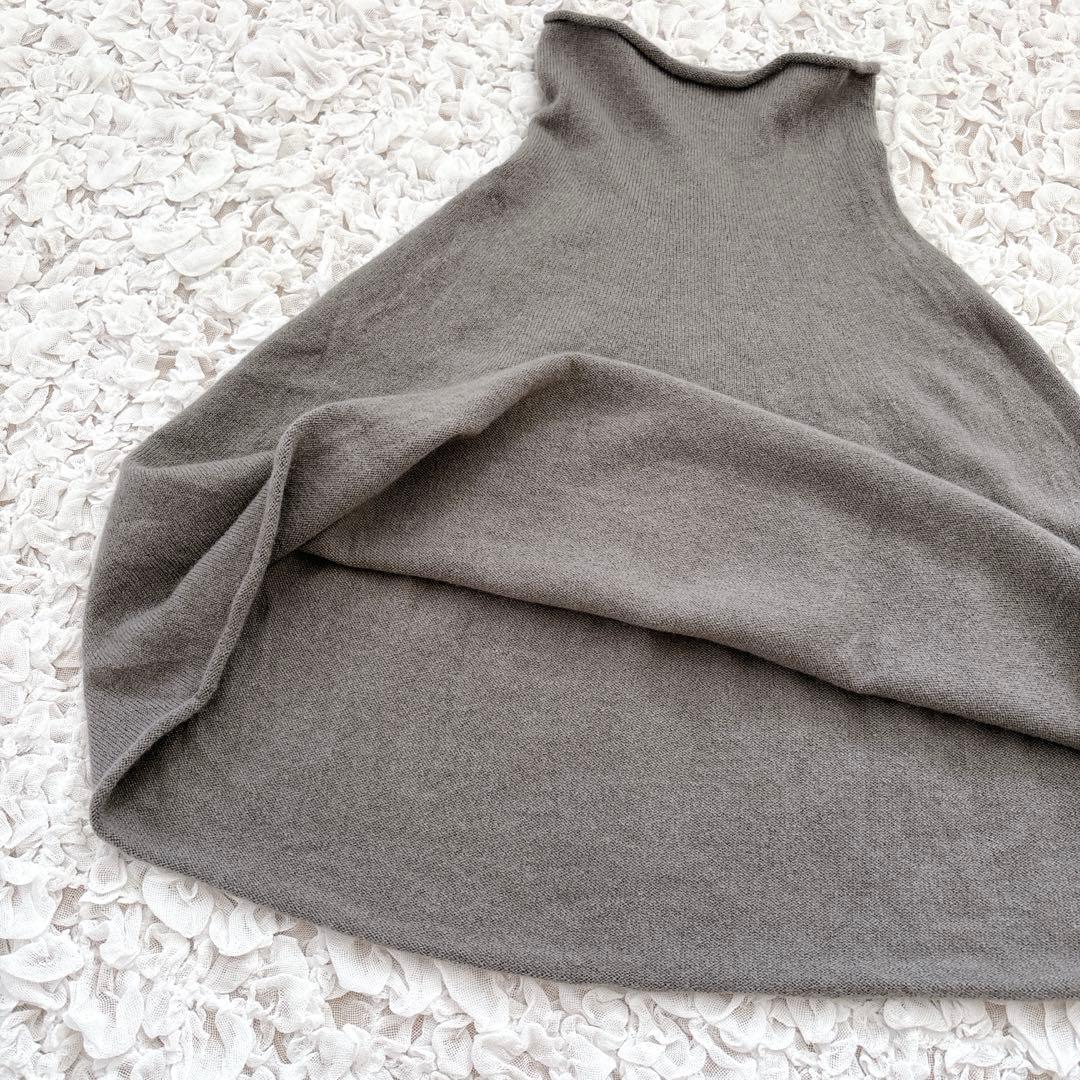 evam eva エヴァムエヴァ　カシミヤスヌード