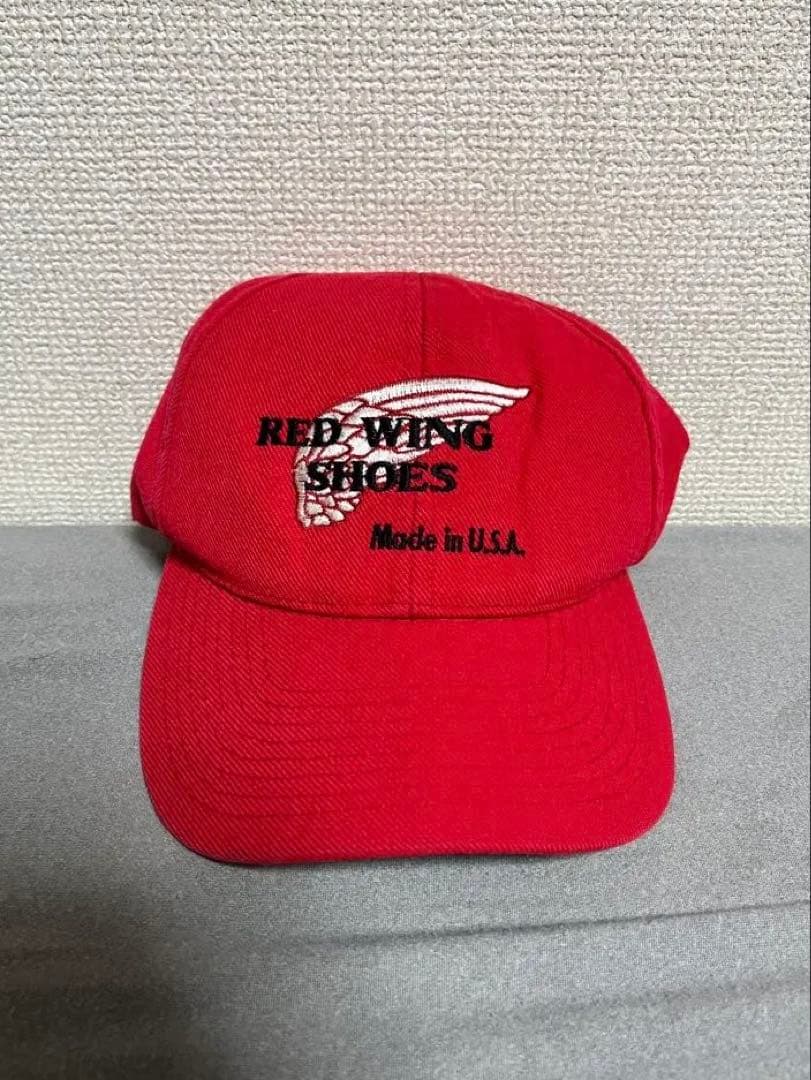 希少】RED WING レッドウィング キャップ USA製 アメリカ製 - メルカリ