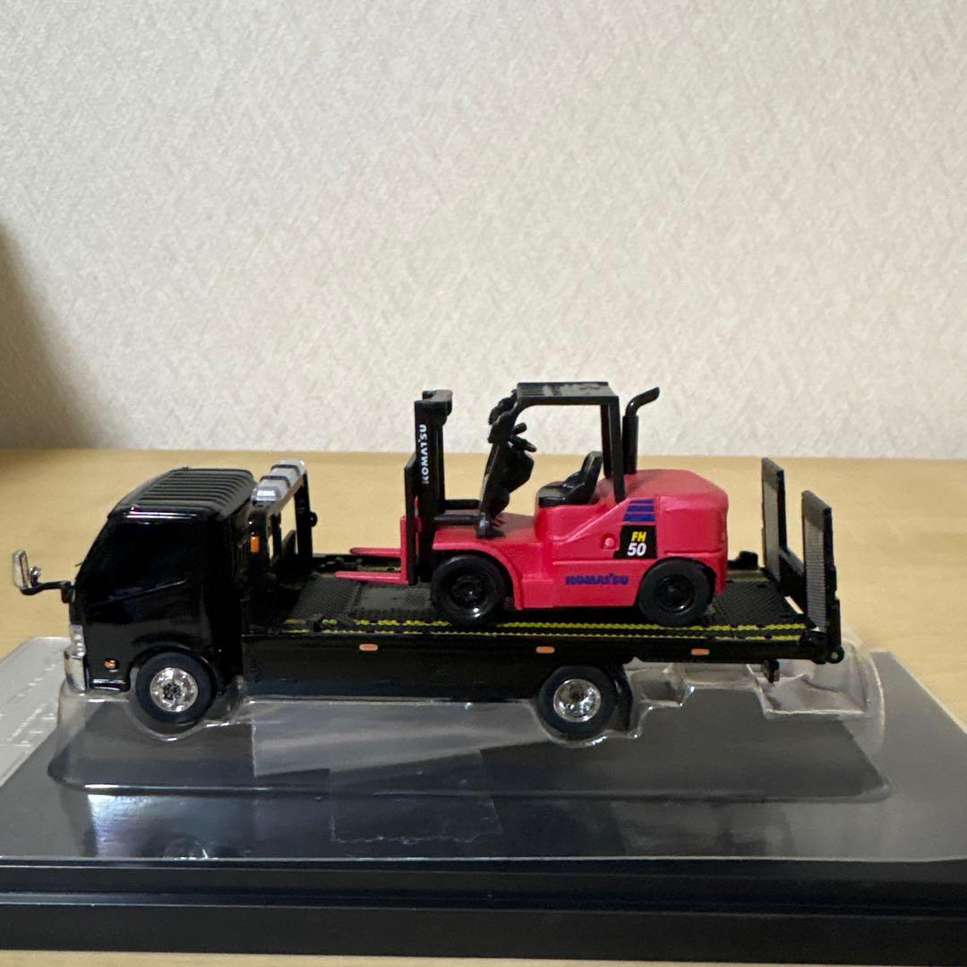 1/64日野積車とフォークリフトセット