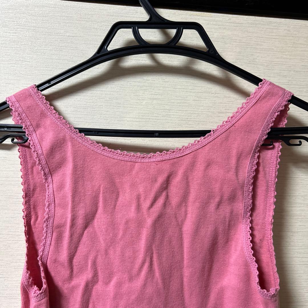 HYST ERIC GIAＭOUR タンクトップ ピンク