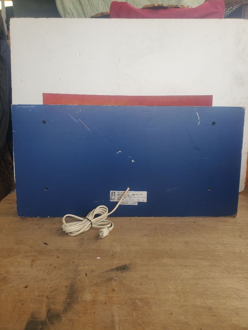 レトロ EDWINエドウィン 店頭木製電飾看板 ディスプレイ 現状で