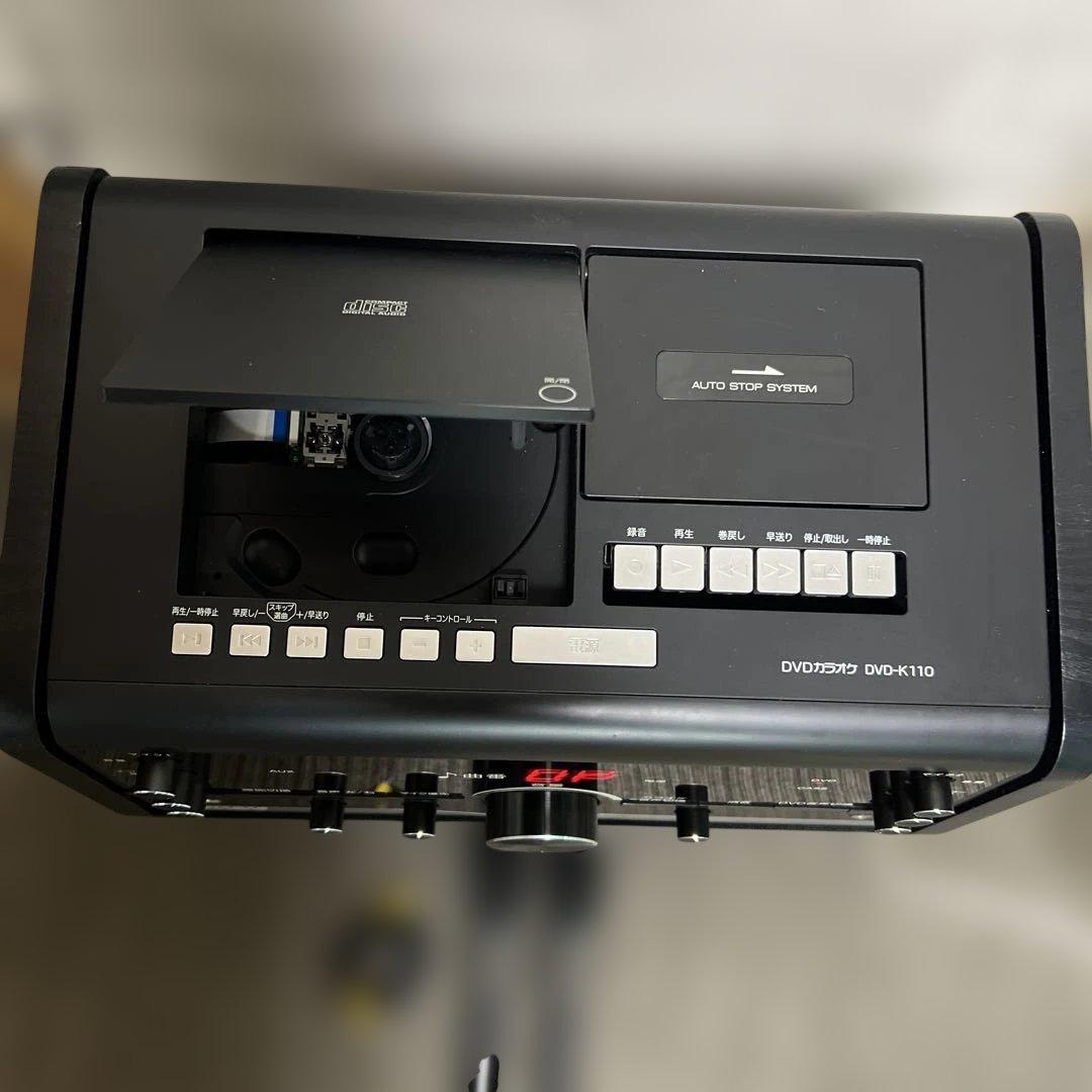 ANABAS アナバス DVD-K110 マイク付 カラオケセット