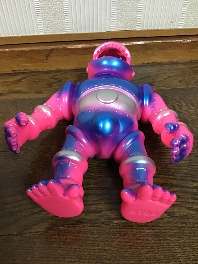 ロボットゴリラ獣　ソフビ　青とピンク　美品　プロフィール必読　値引不可